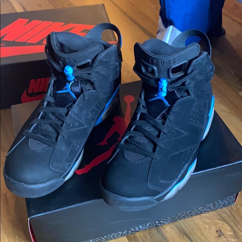 Jordan 6 “UNC” sz 8.5 with box 📦 worn